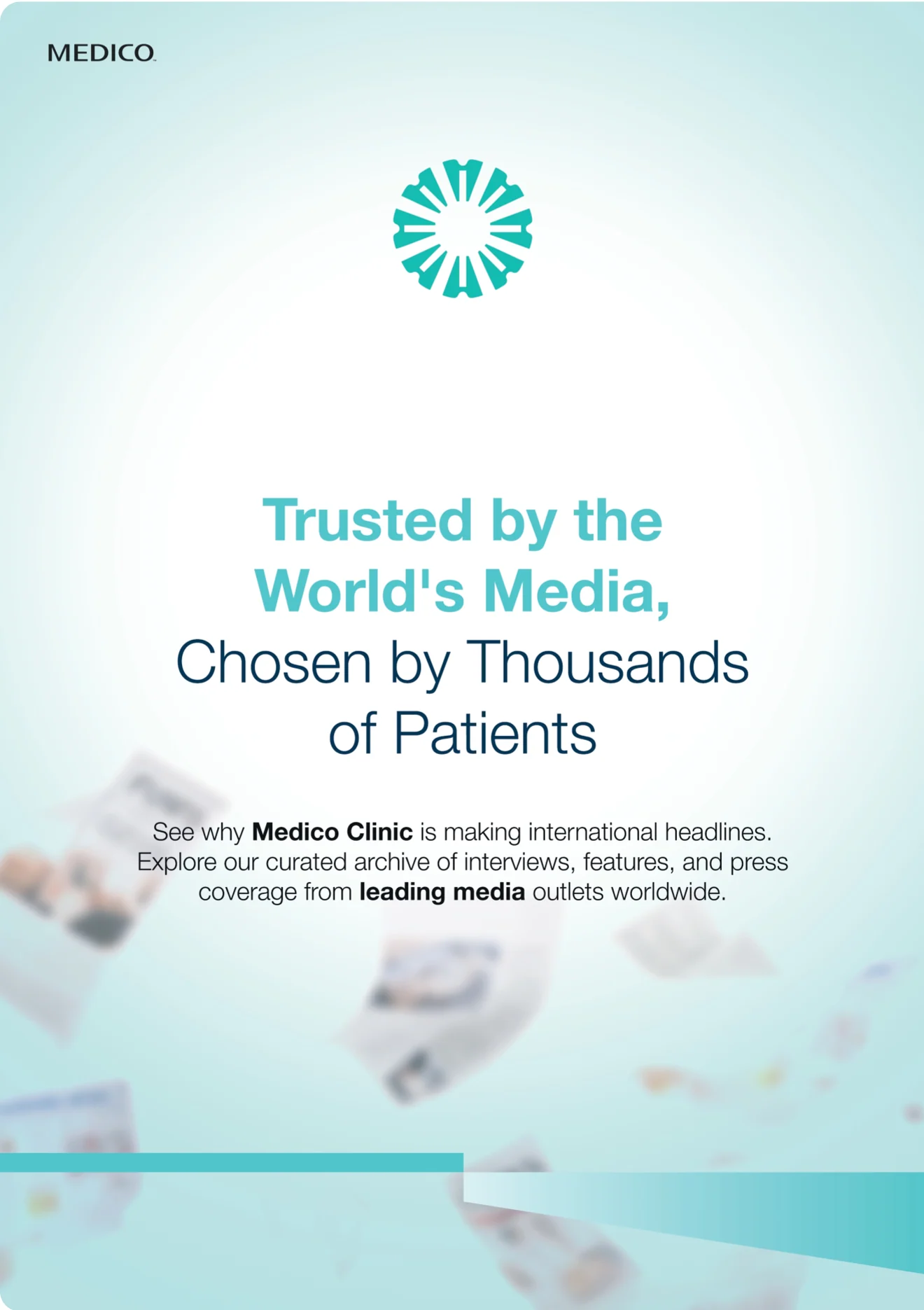 Medico press catalogue — Front cover