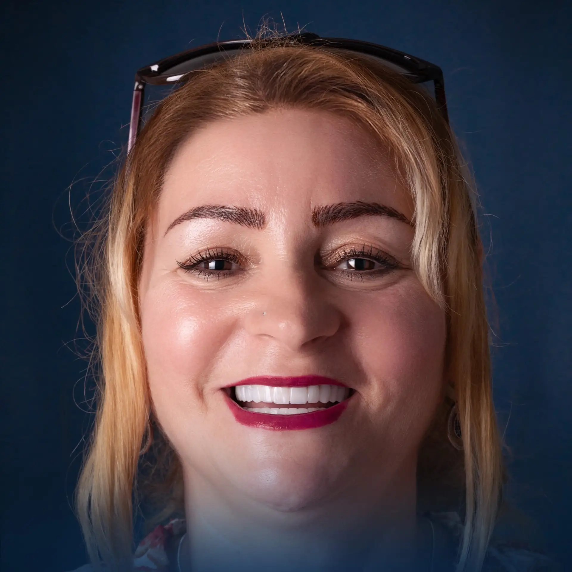 A person with no teeth Dental