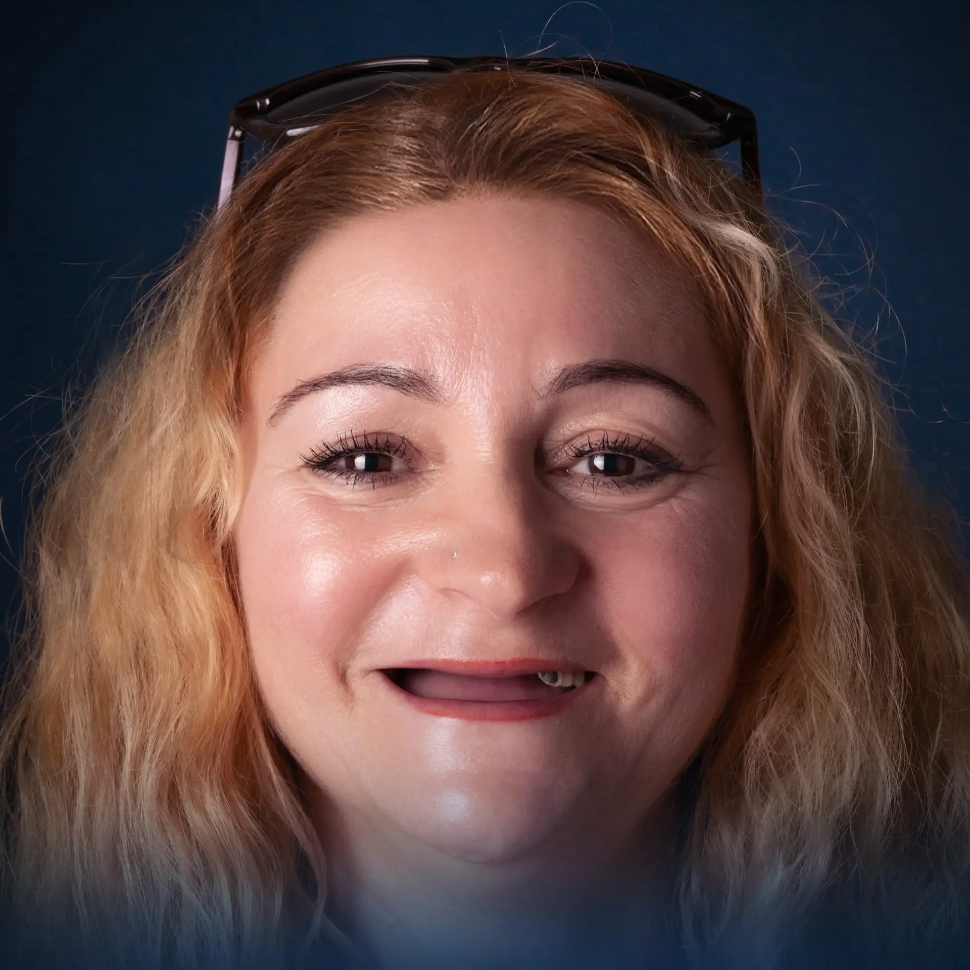 A person with no teeth dental