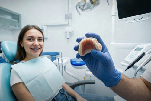 Temporary Teeth After Full-Arch Surgery