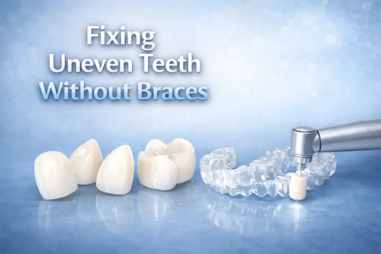 Fixing Uneven Teeth Without Braces