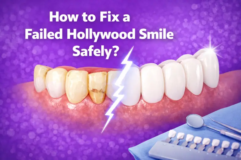 How to Fix a Failed Hollywood Smile Safely