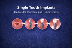 Single Tooth Implant: Step-by-Step Procedure and Healing Timeline