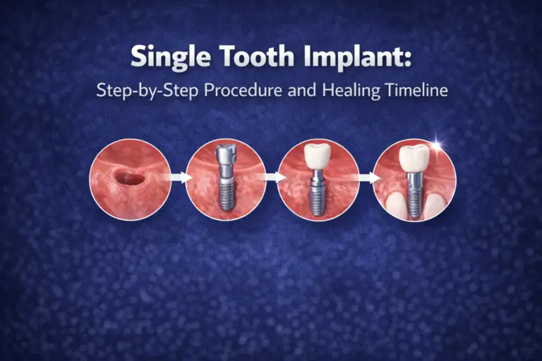 Single Tooth Implant: Step-by-Step Procedure and Healing Timeline