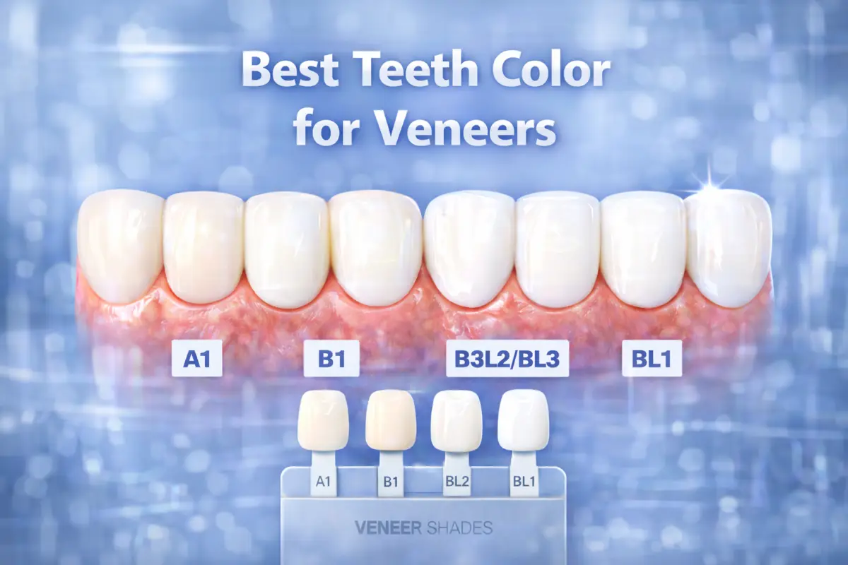 Teeth Colors With Veneers