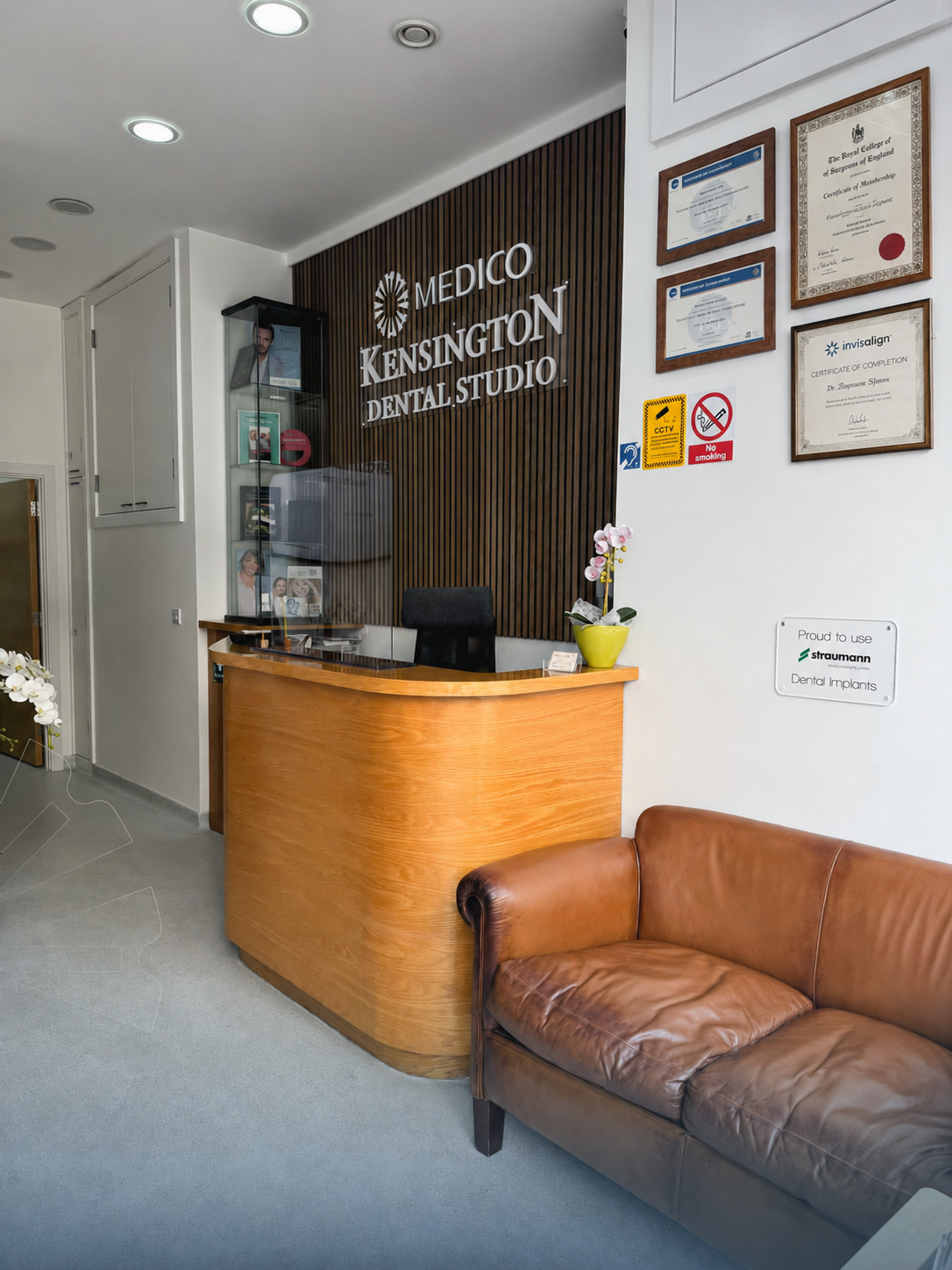Medico Clinic aftercare partner in London — Kensington Dental Studio