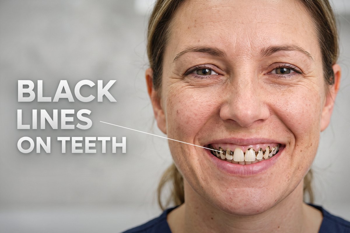 Black Lines on Teeth